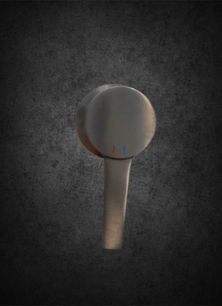 SHOWER  MIXER BRUSHED GREY